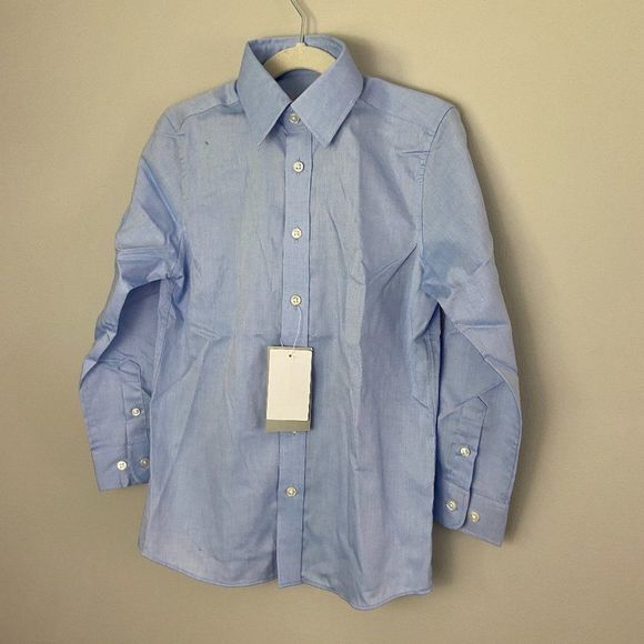 NWT NORDSTROM Blue Azurite Button Down‎ Dress Shirt - Picture 2 of 7